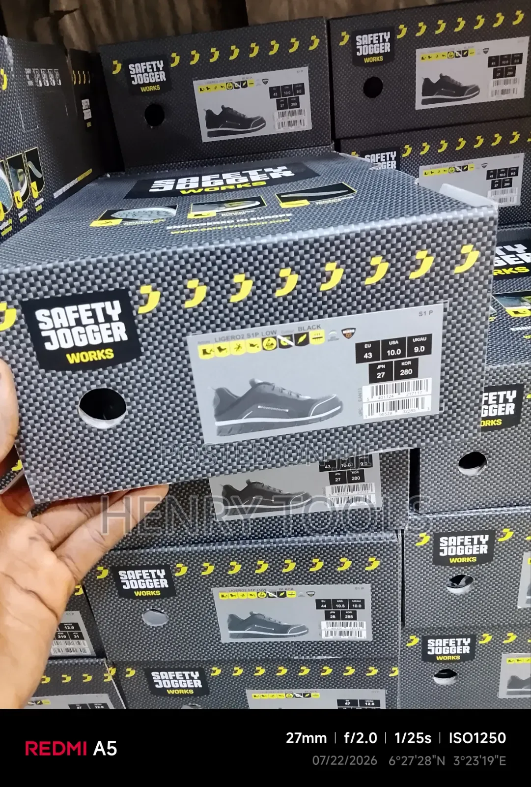 Safety Joggers Works Shops