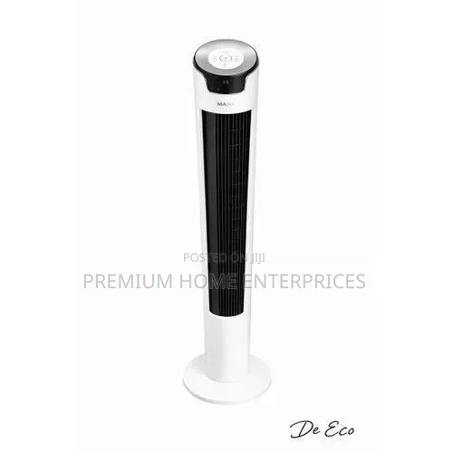 Maxi 45” Super Standard Oscillating Tower Fan With Remote Control-45w