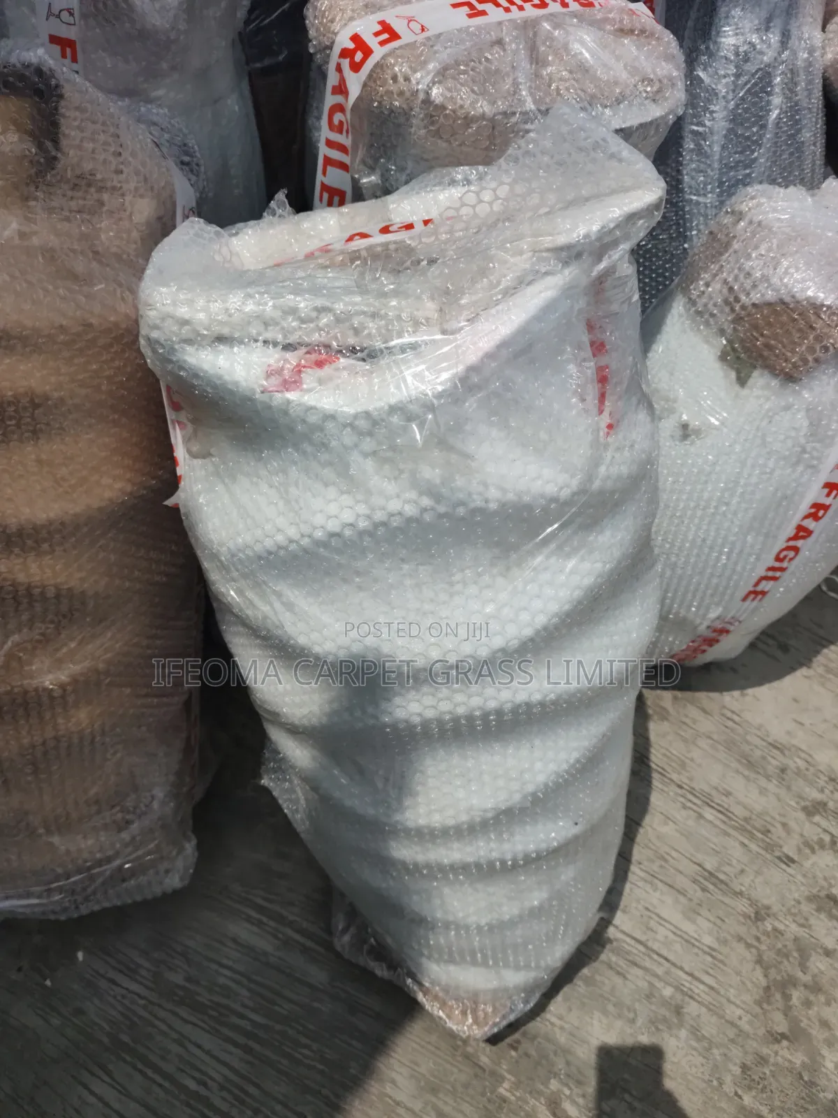 Flower Vase . Fibre. Imported.