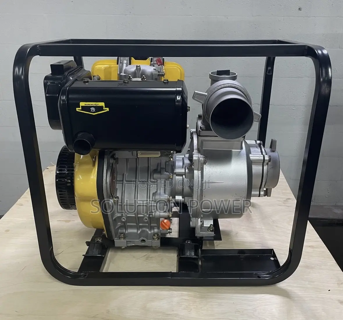 Heavy Duty 4" Manual Start Diesel Engine Water Pump