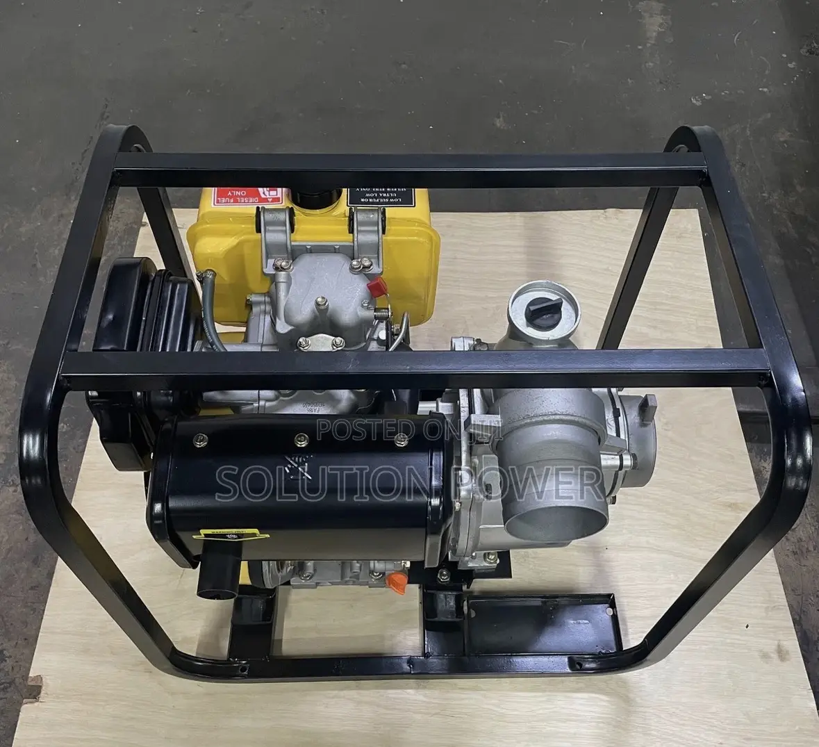 Heavy Duty 4" Manual Start Diesel Engine Water Pump
