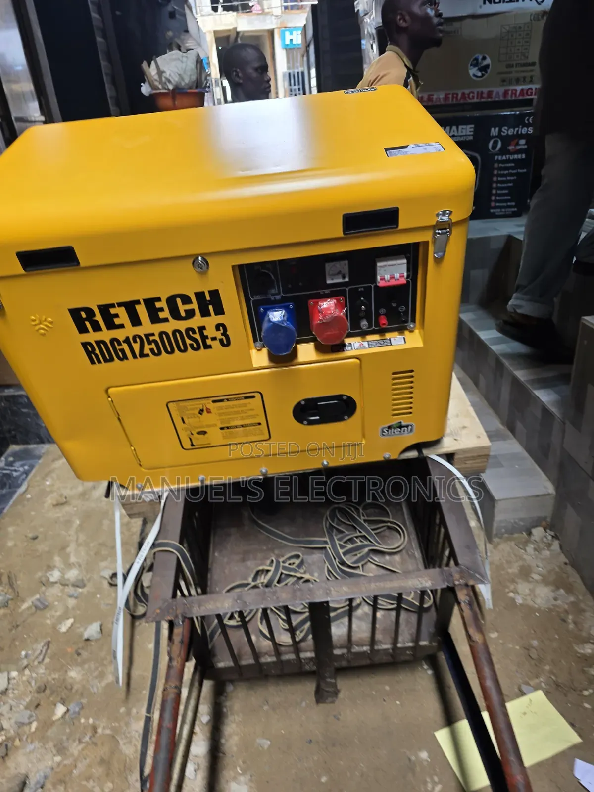 ■□10kva Retech Three Phase Diesel Soundproof Gen 100%copper Coil