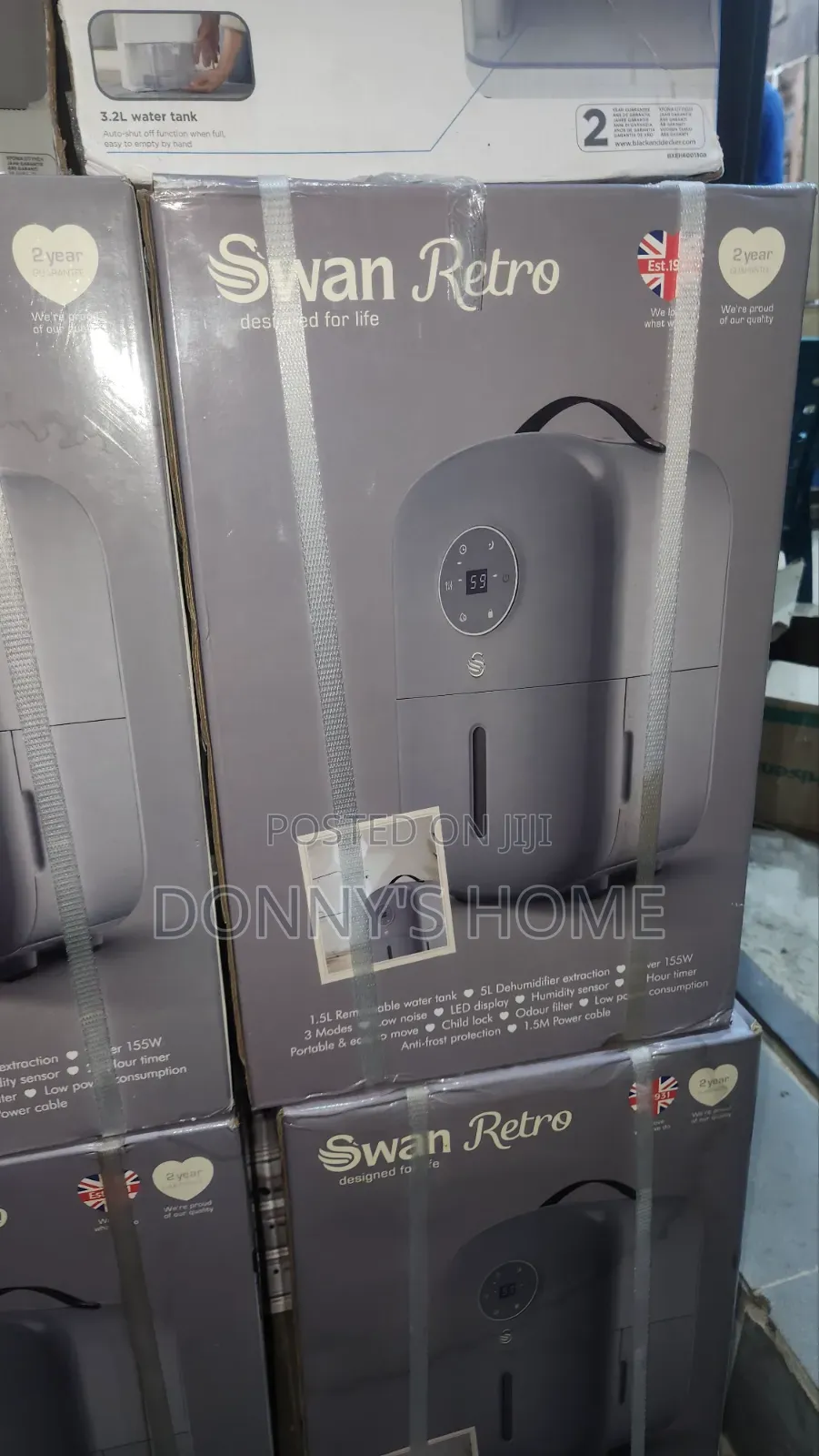 Swan Retro 5L Dehumidifier