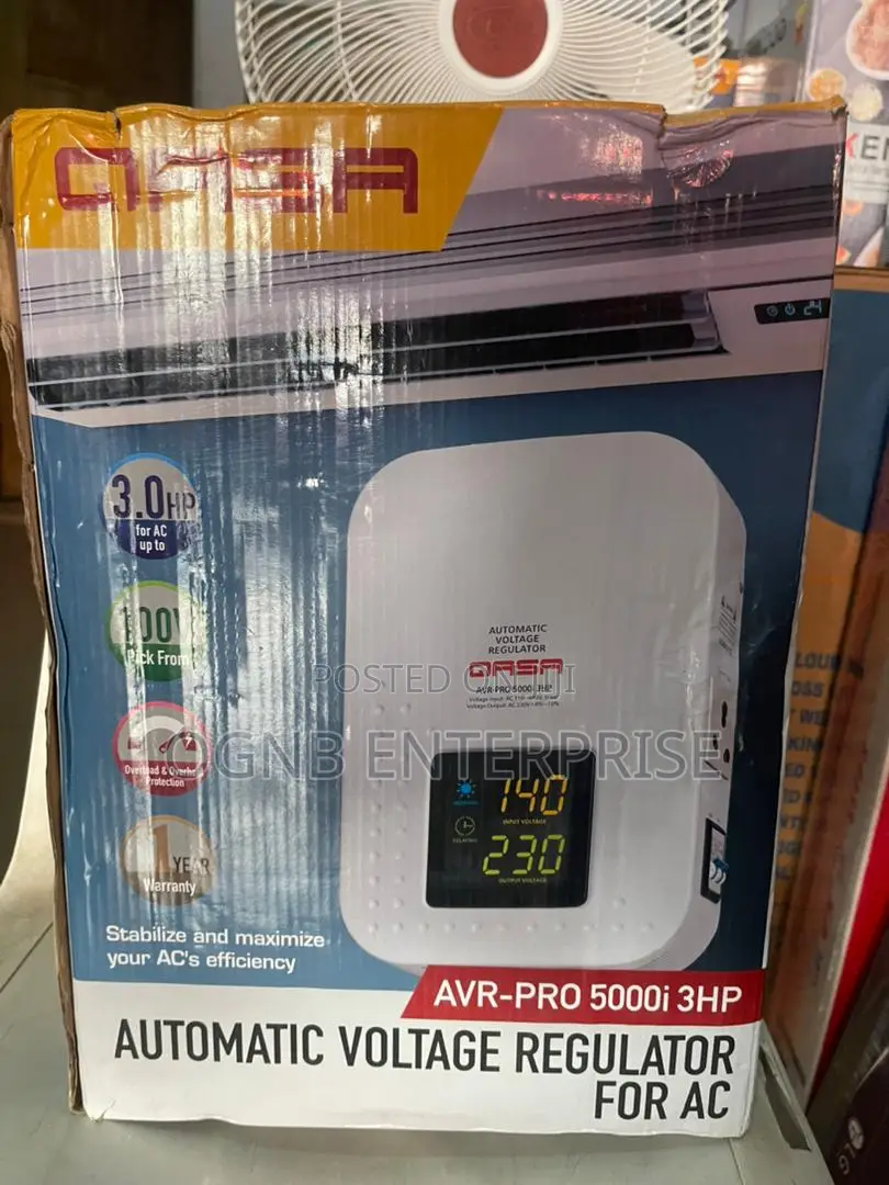 Qasa 5000kva Automatic Voltage Regulator Wall Avr