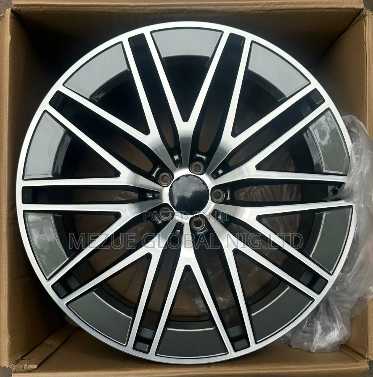 20inches Pure Black rim.for Toyota Venza Etc 