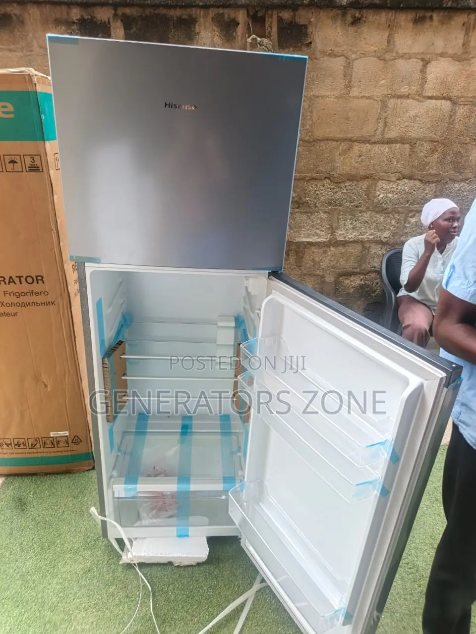 Hisense 360DR Double Door Fridge 360 Litres