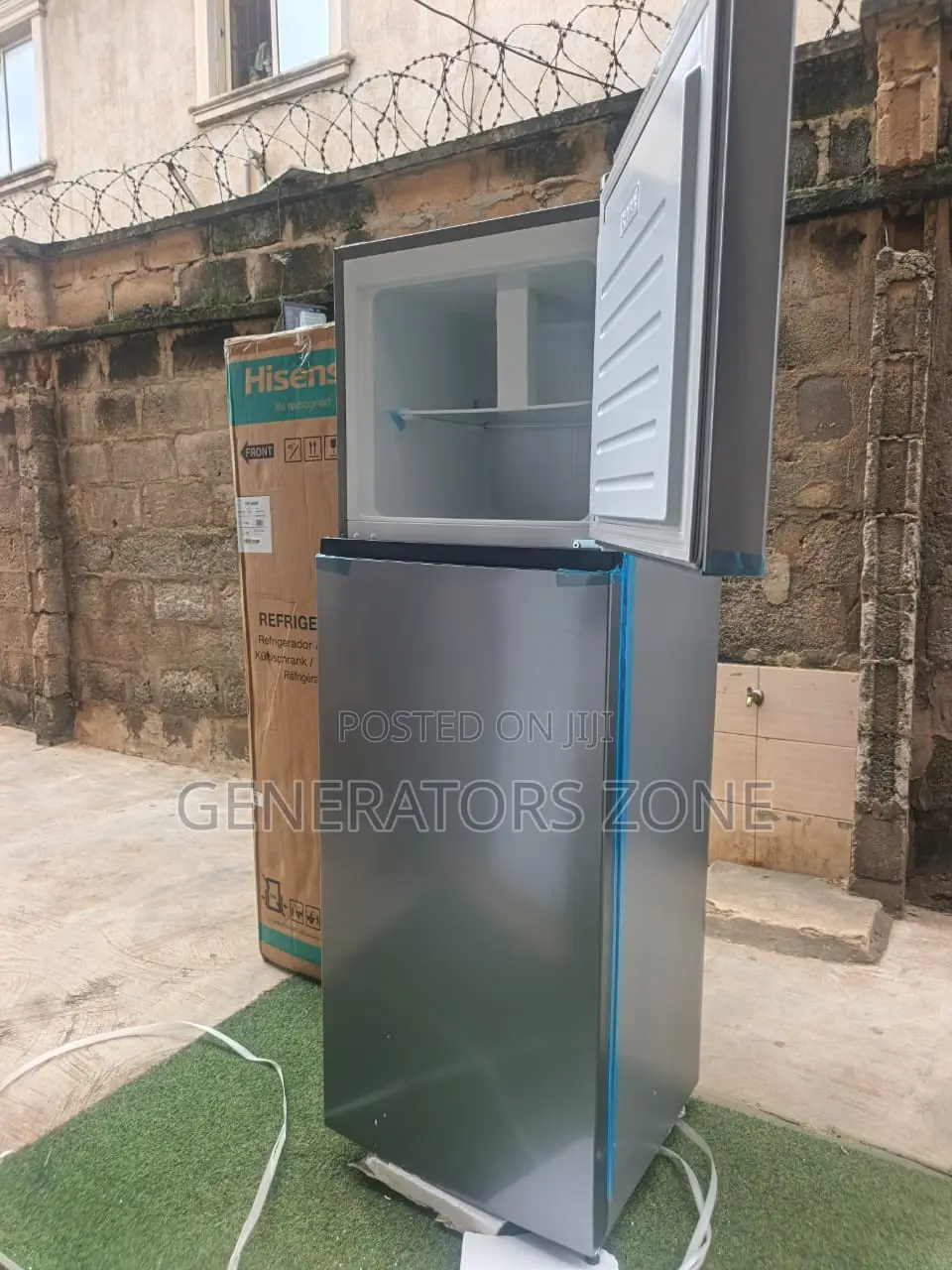 Hisense 360L Silver Refrigerator Model 360DR