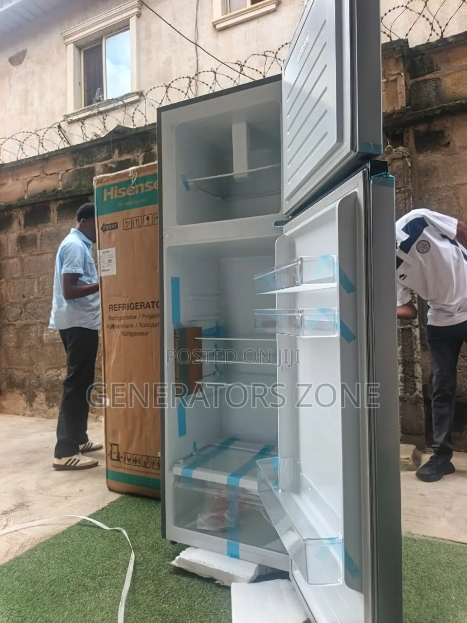 Hisense 360L Silver Refrigerator Model 360DR