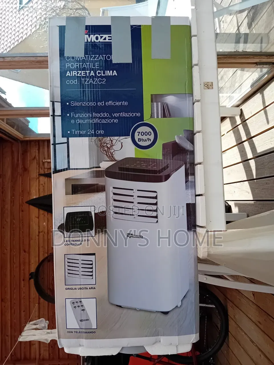 TERMOZETA (TZAZC2)7000Btu Portable Air Conditioner