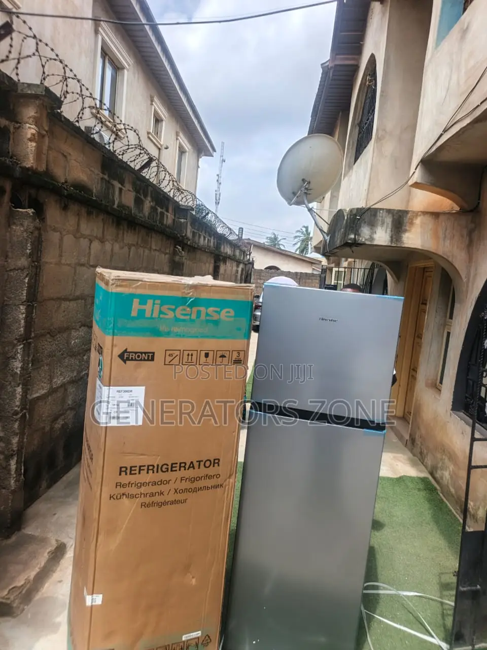 Hisense 360L Premium Double Door Fridge