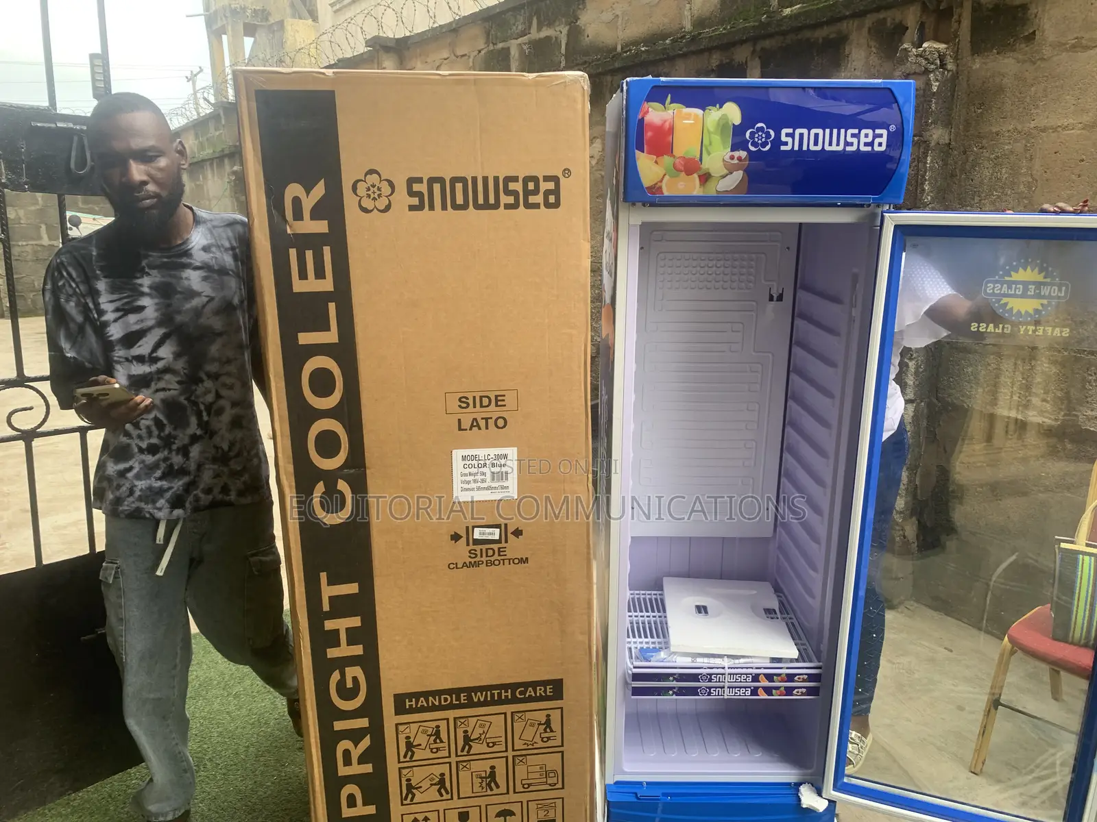 Snowsea LC-300 Single Door Showcase Chiller
