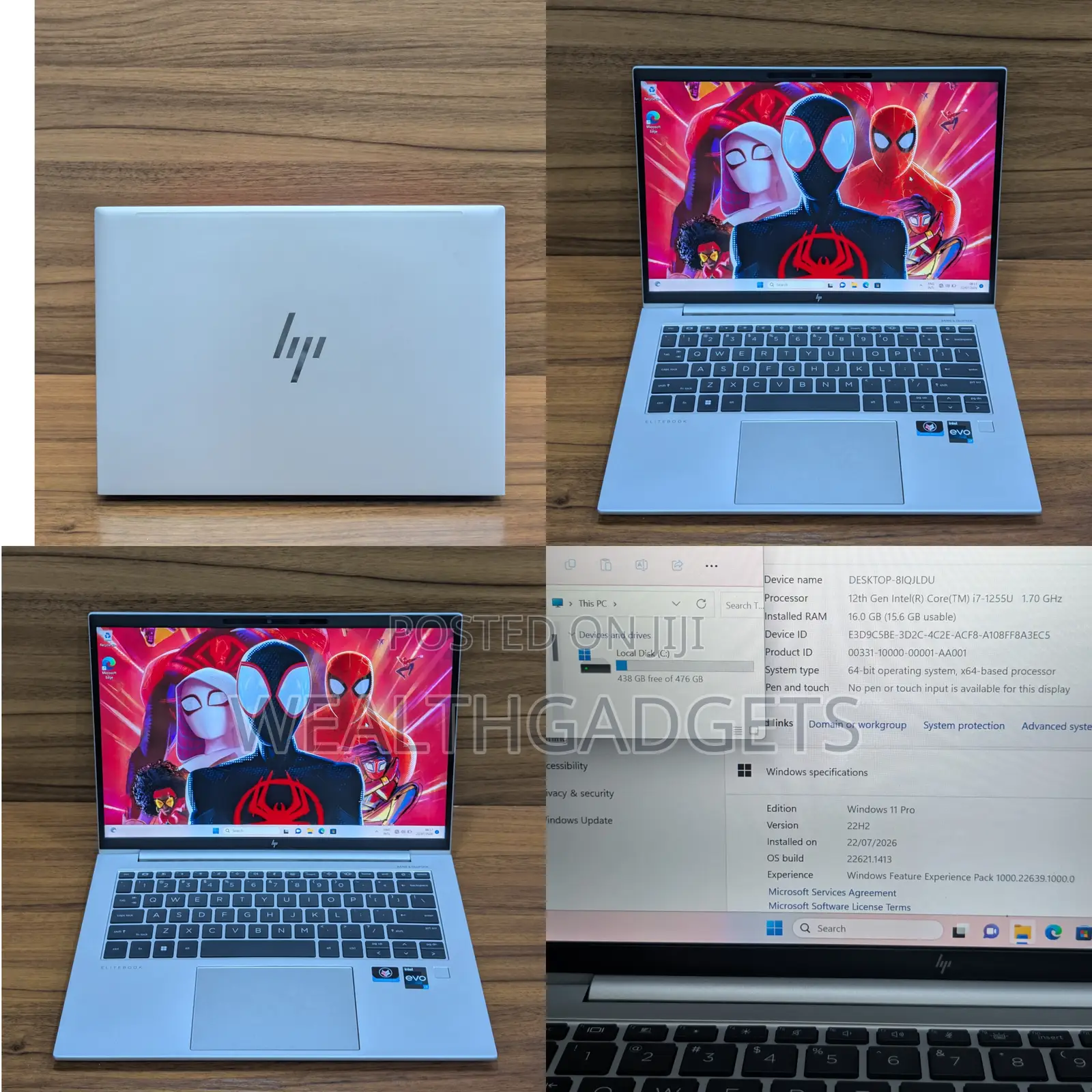 Laptop HP EliteBook 840 G9 16GB Intel Core i7 SSD 512GB