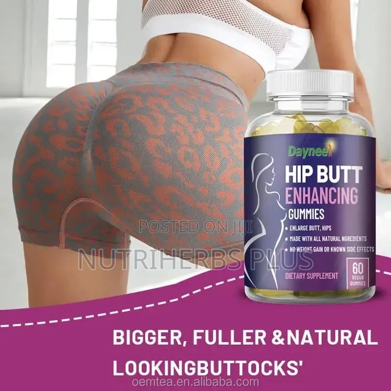 HIP BUTT ENHANCING GUMMIES (Made With All Natural Ingredients )