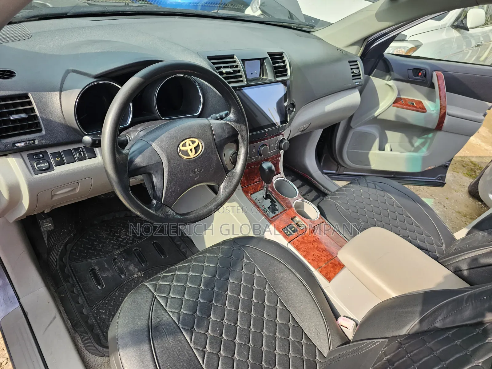 Toyota Highlander 2009 Gray