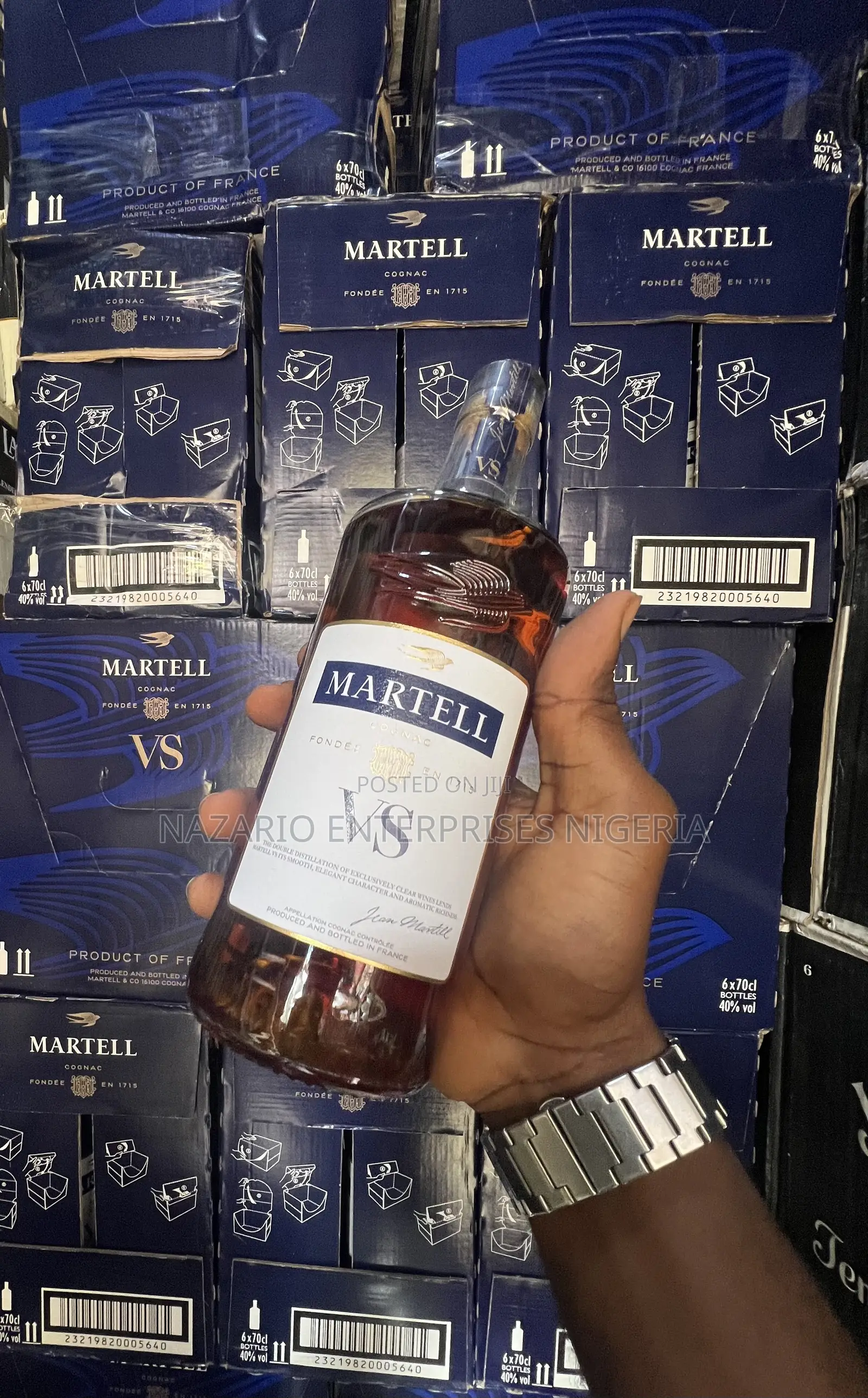 Martell vs by 12 Bottles