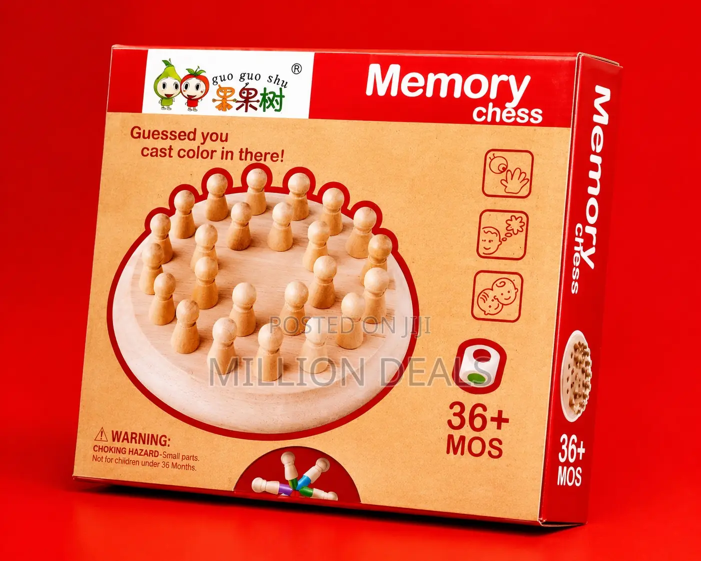 Memory Chess Kids Toy Ages 3+