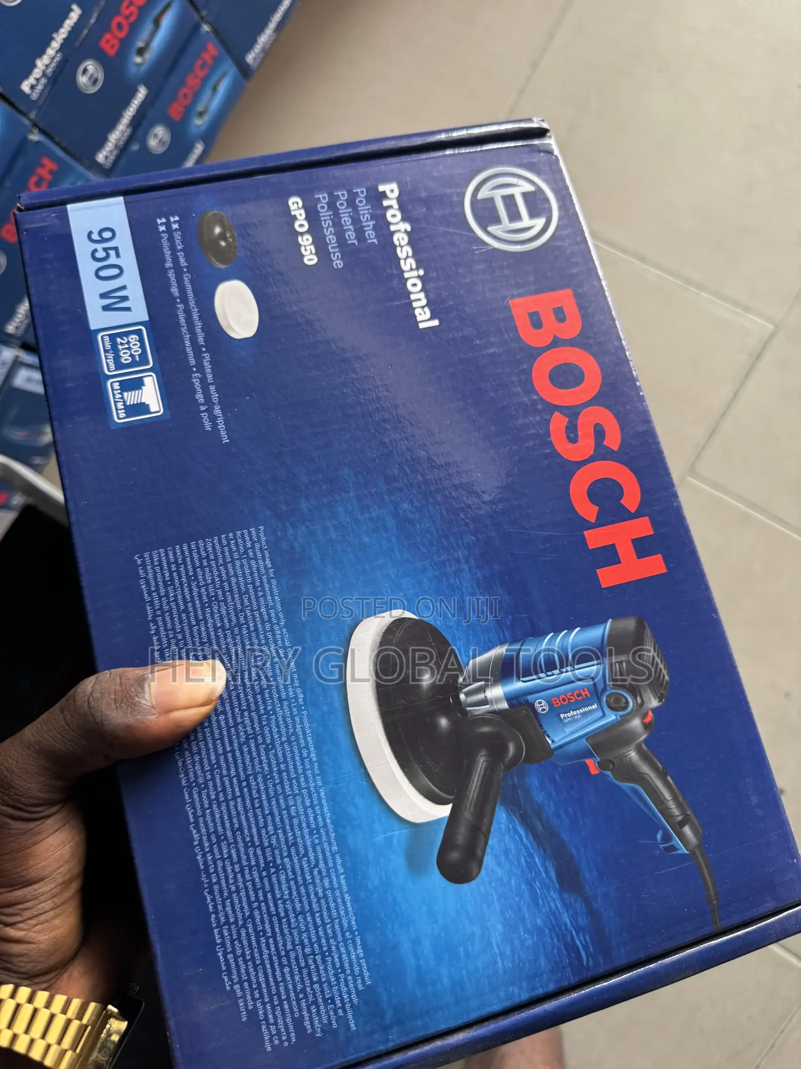950w Original Bosch Electric Polishing Machine