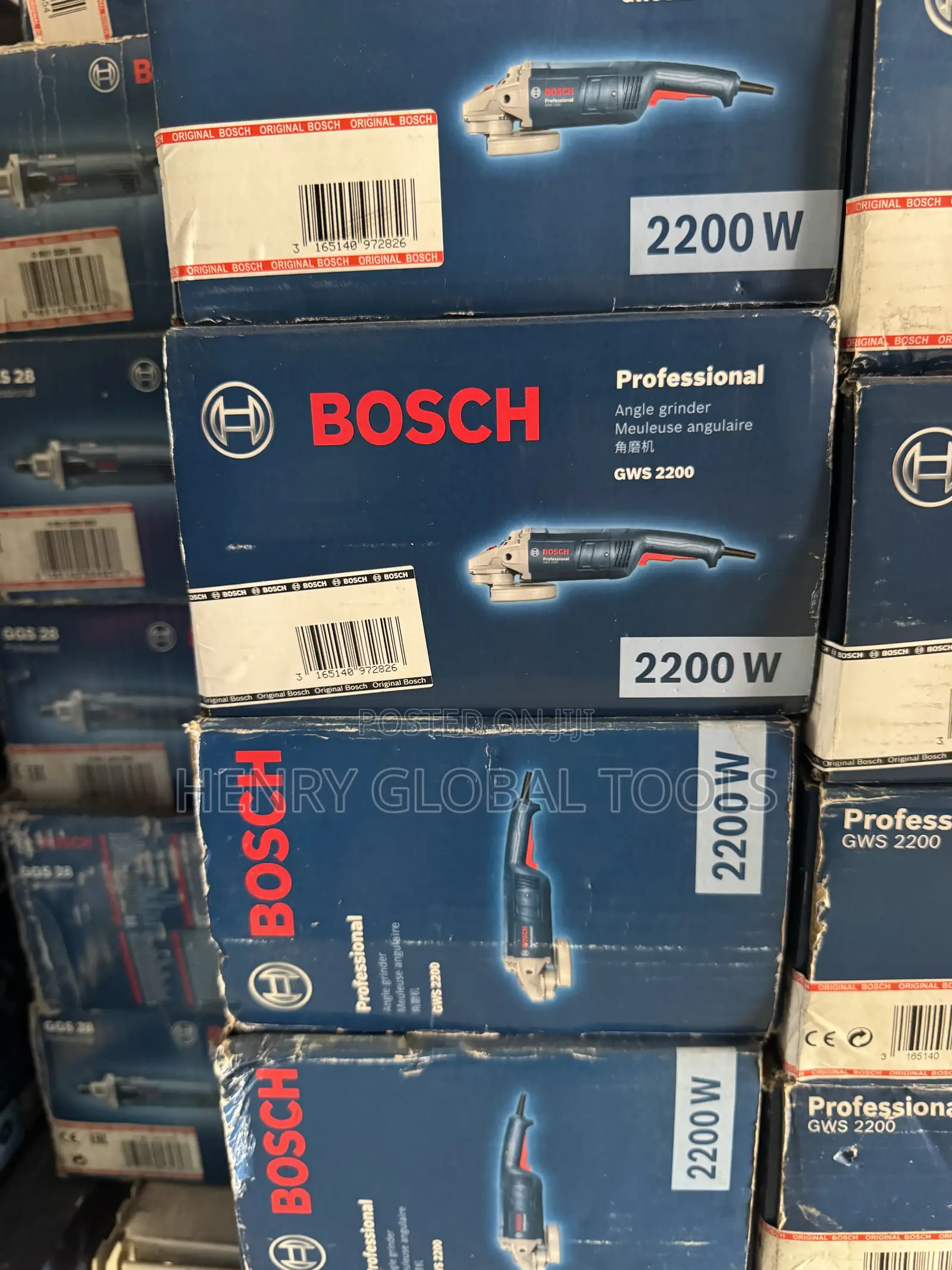 2200w Original Bosch Electric Angle Grinder Machine