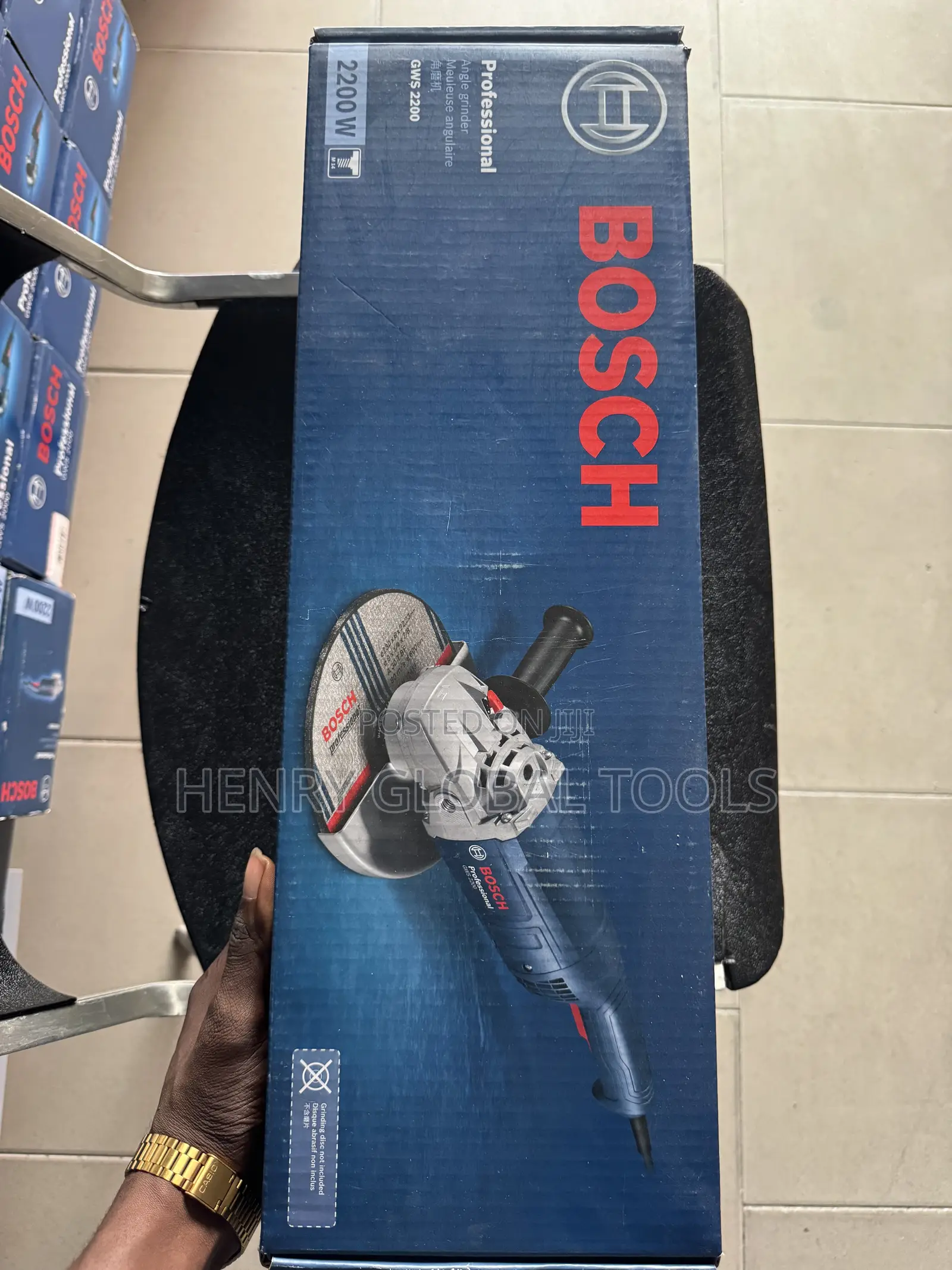 2200w Original Bosch Electric Angle Grinder Machine