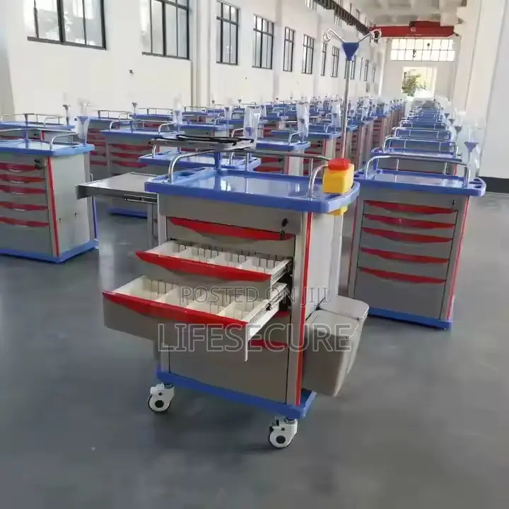 Hospital Emergency Crash Cart ( Hospital Emergency Trolley)