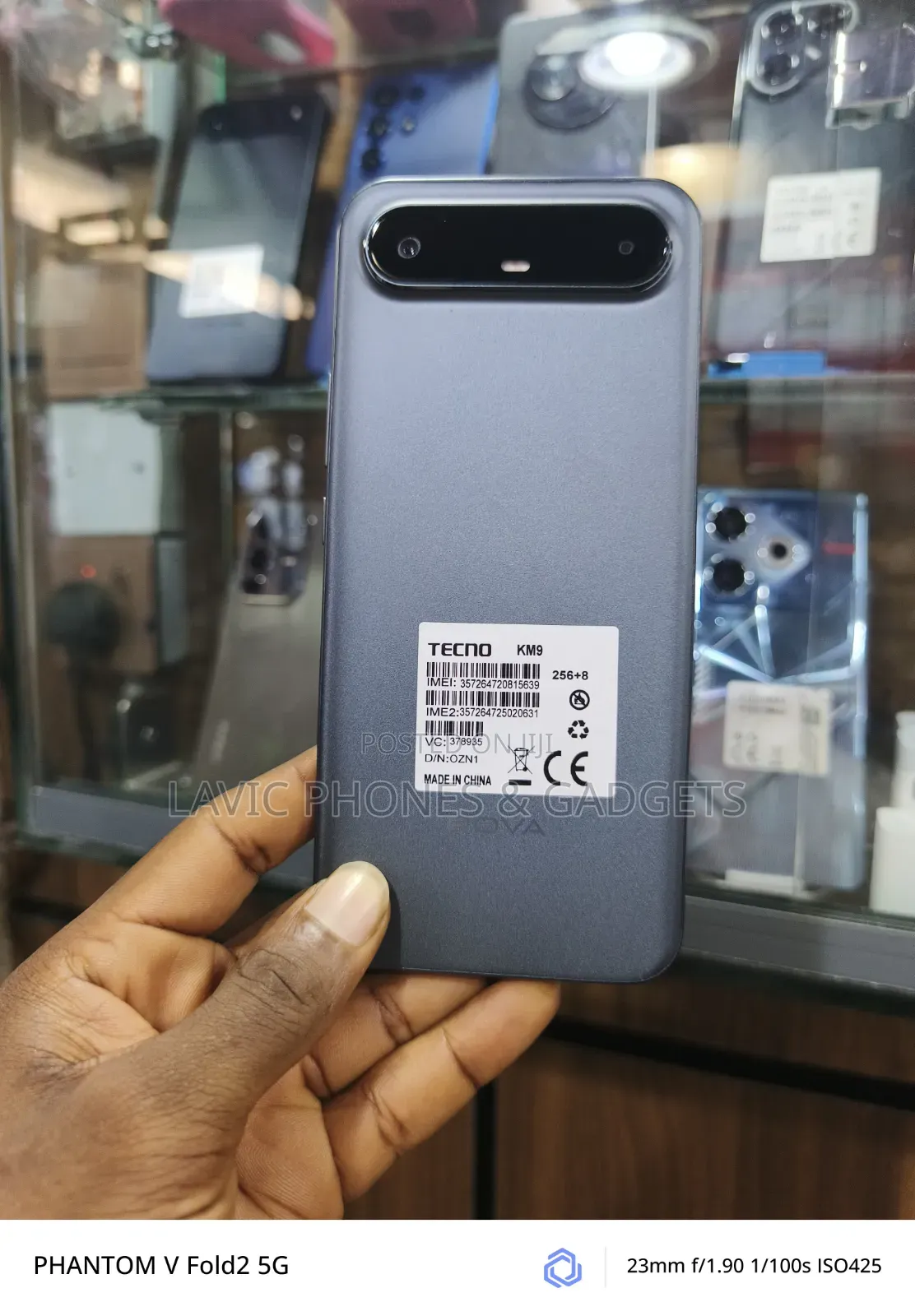 New Tecno Pova Slim 5G 256 GB Black