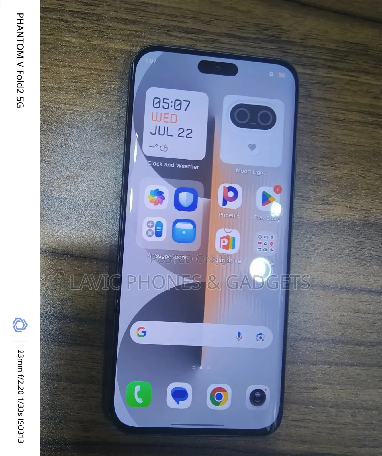 New Tecno Pova Slim 5G 256 GB Black