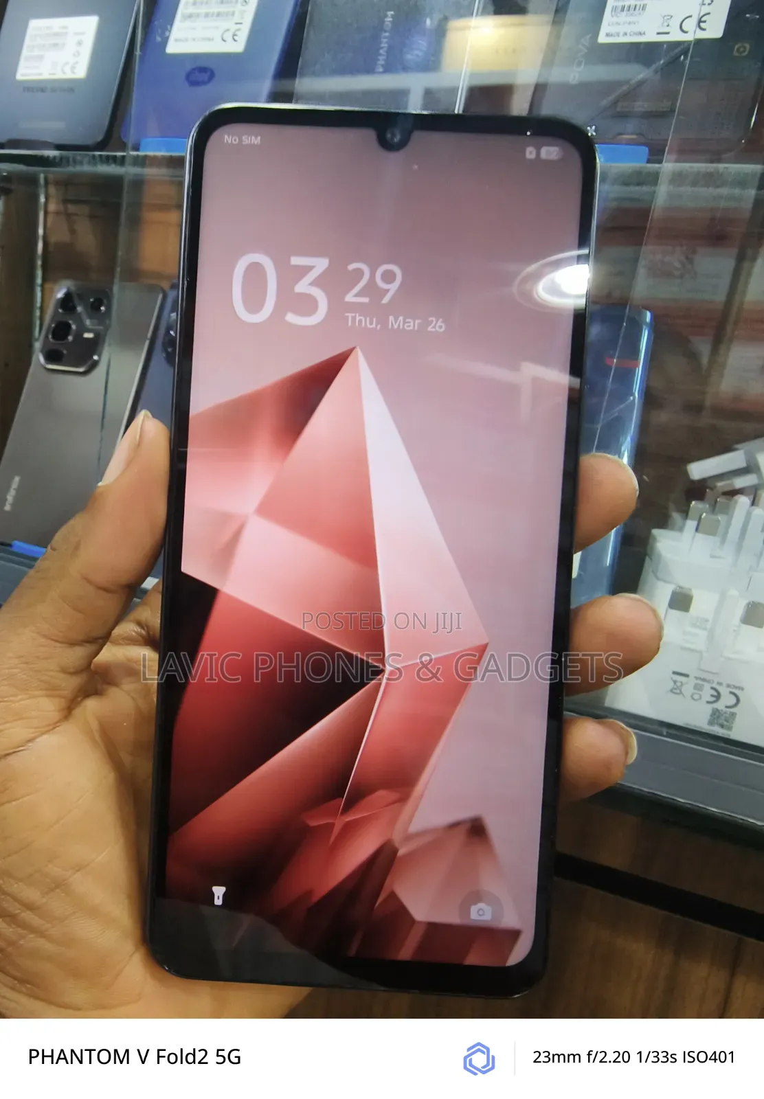 New Infinix Hot 60i 128 GB Black