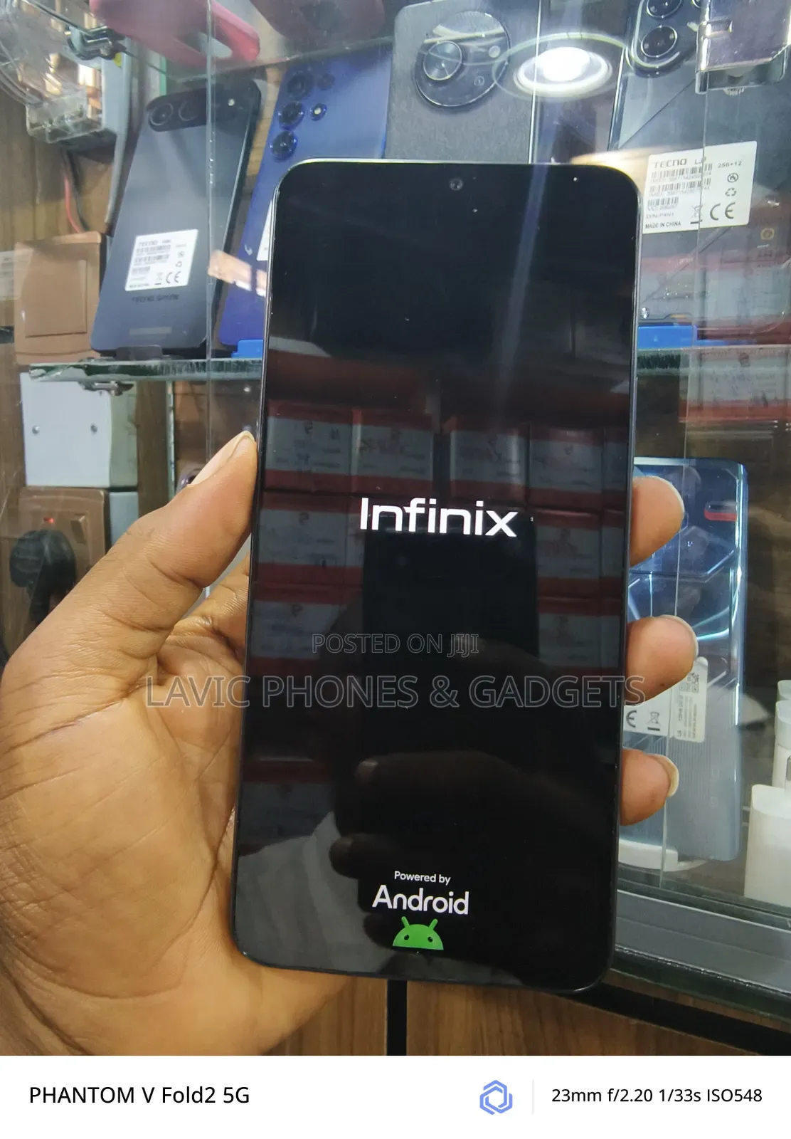 New Infinix Hot 60i 128 GB Black