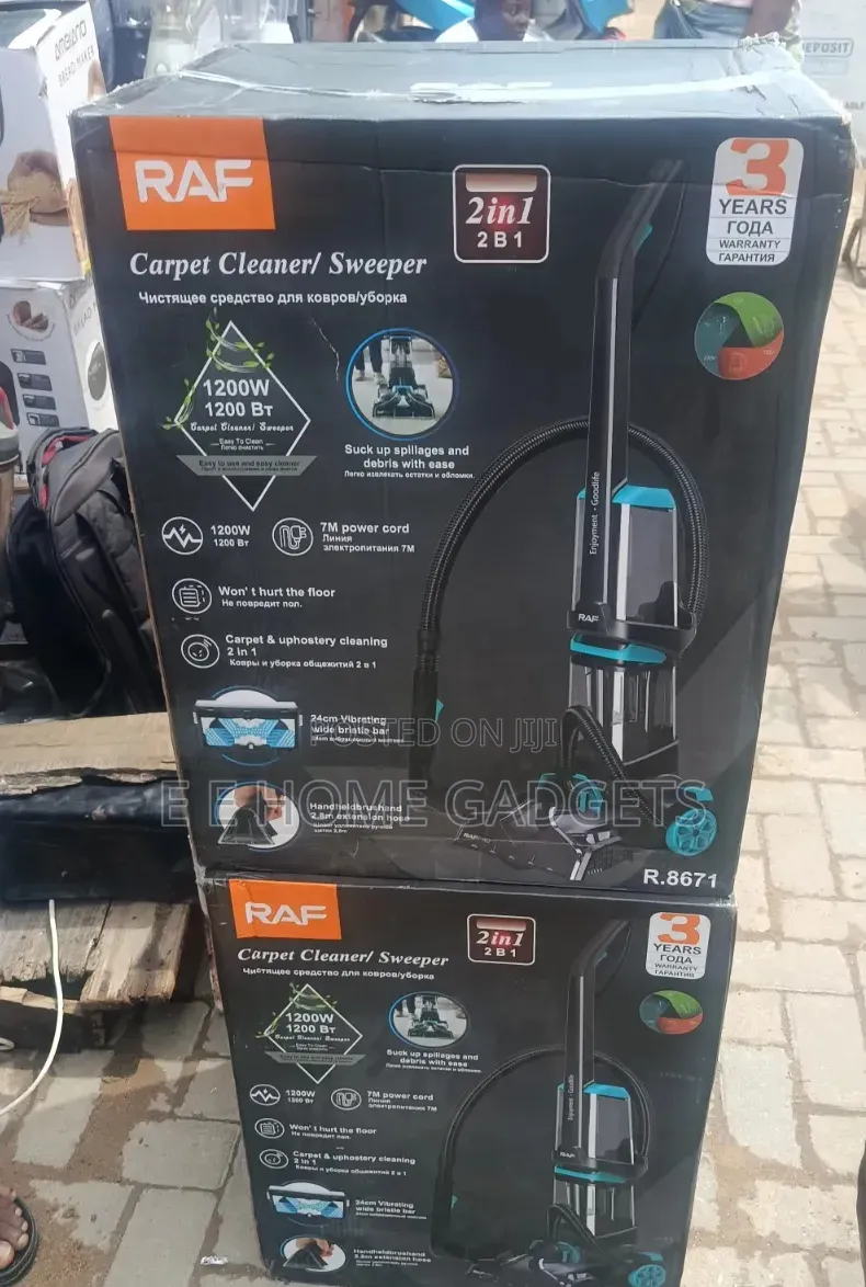 Raf 2 in 1 Carpet Cleaner/Sweeper - 1200w