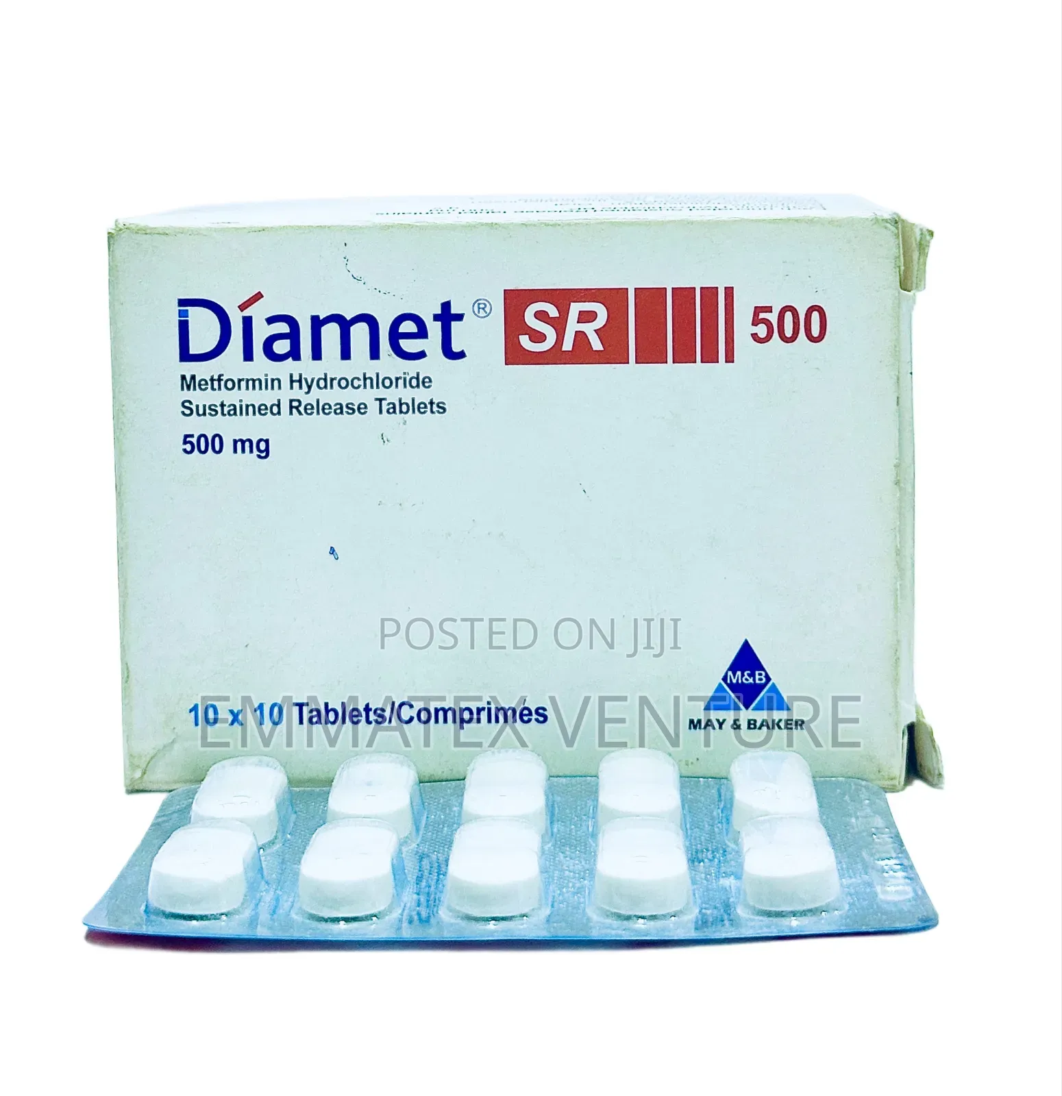 Diamet SR 500mg Tablet