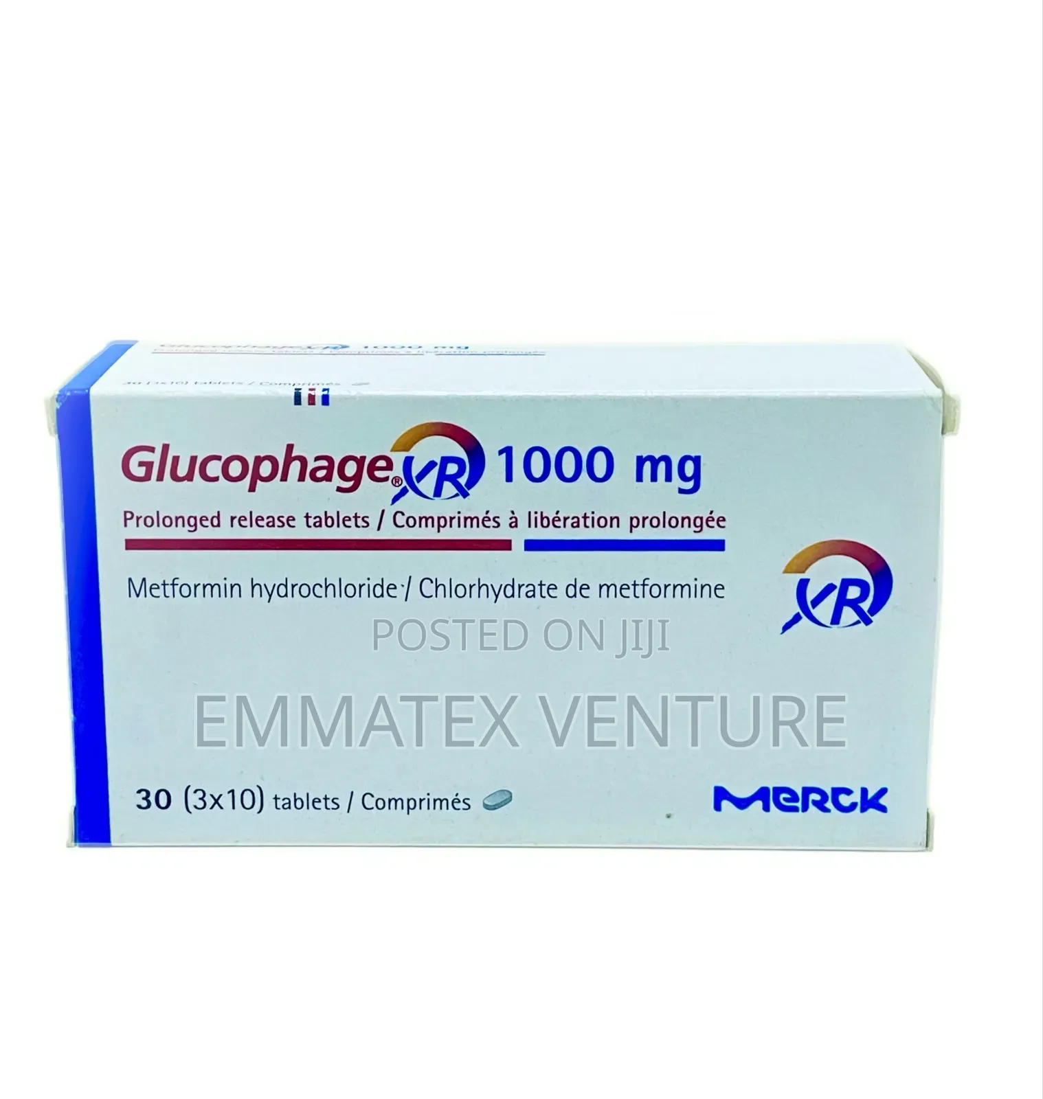 Glucophage XR 1000mg Tablet X30