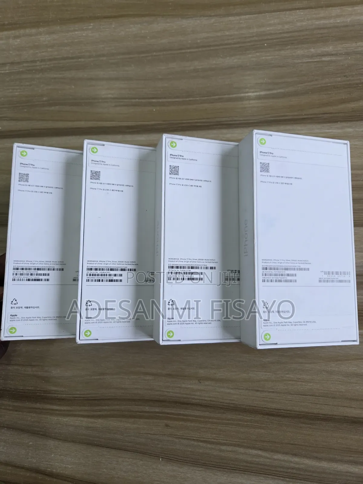New Apple iPhone 17 Pro 256 GB White