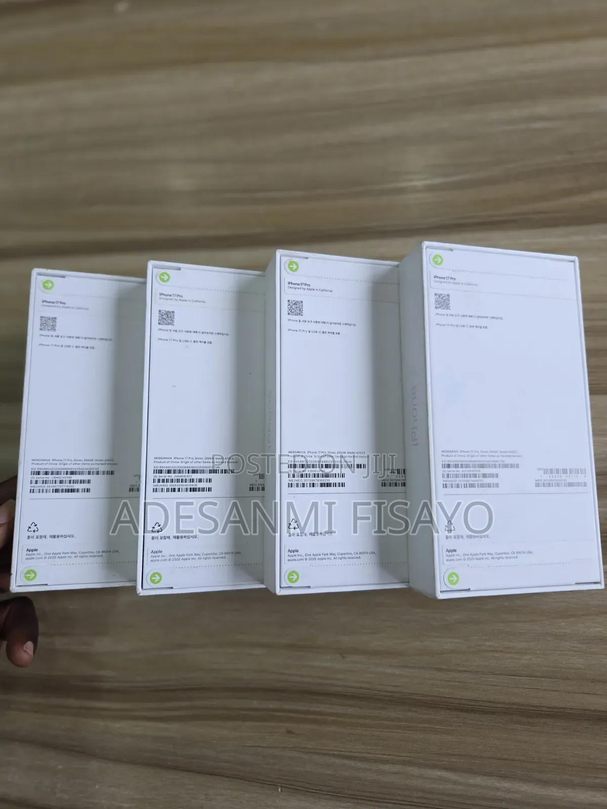 New Apple iPhone 17 Pro 256 GB White