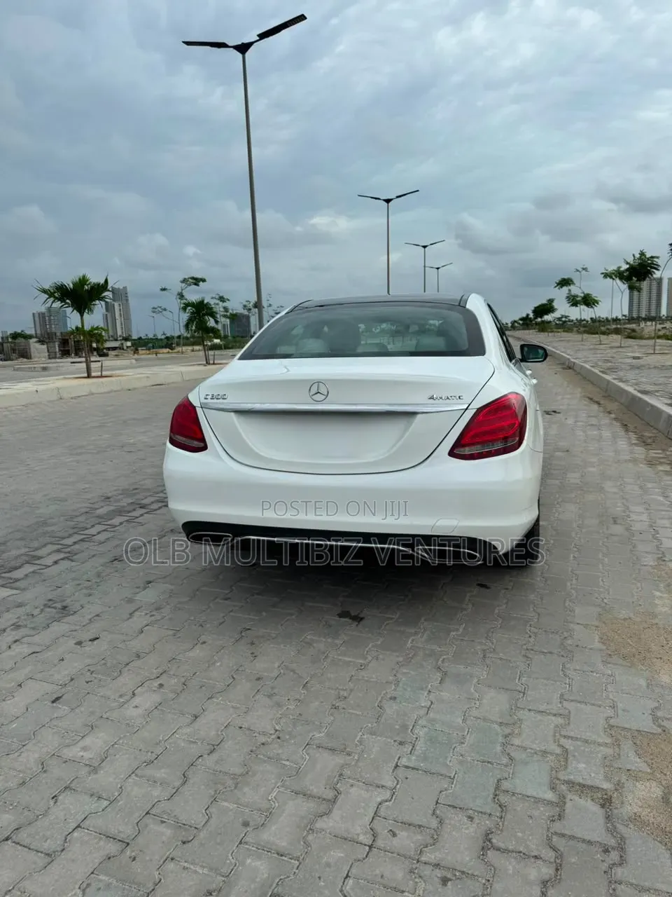 Mercedes-Benz C300 2015 White