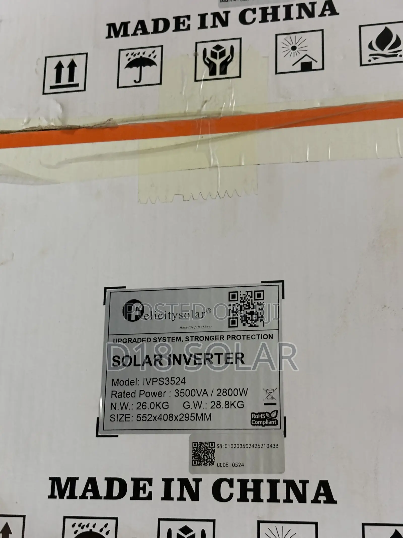 3.5kva 48v Felicity Solar Inverter