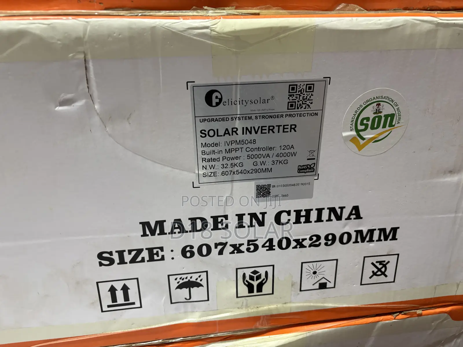 5kva 48v Felicity Hybrid Inverter