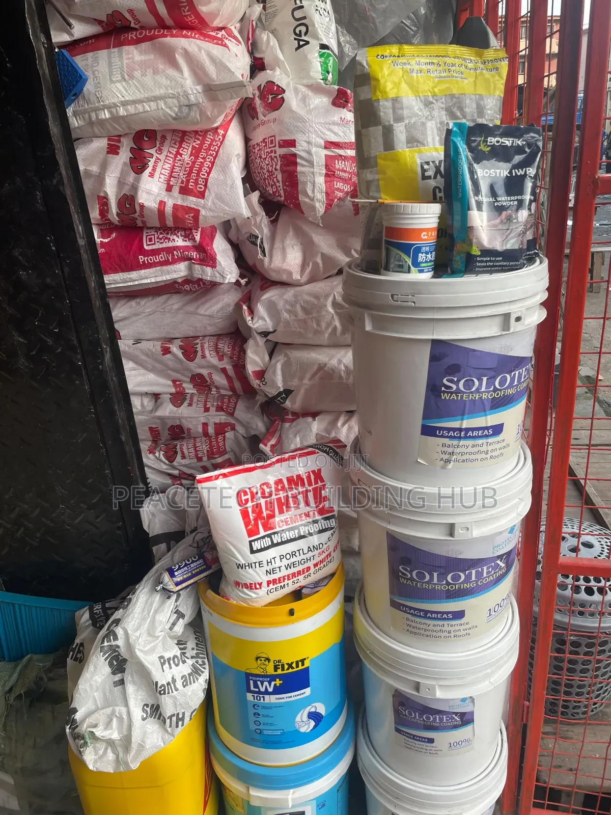 Waterproof Chemicals and White Cement