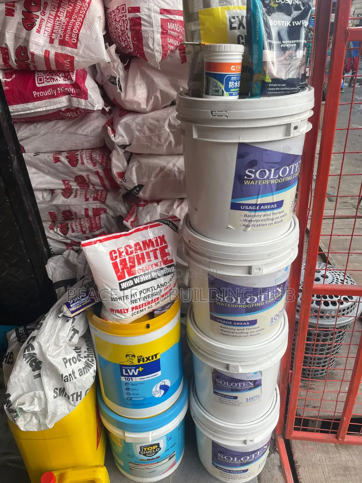 Waterproof Chemicals and White Cement