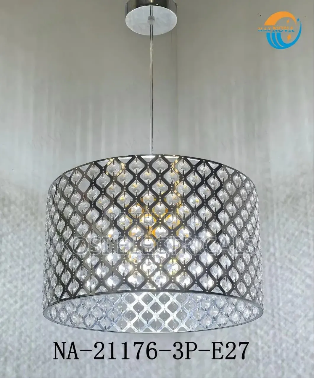 LED Crystal Pendant Lamp Light for Dinning Room Bedroom Foyer