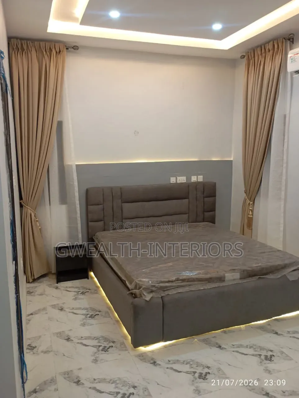 Neat Turkish Curtains With Accessories