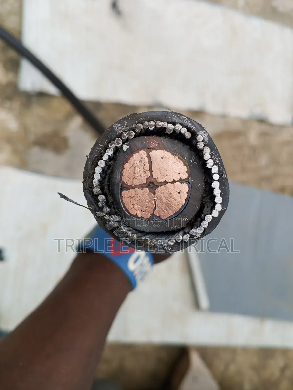 25mm 4core Armoured Cable Fullguage Pure Copper