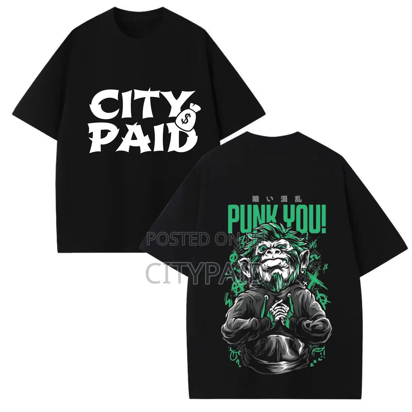 CityPaid Urban Streetwear T-Shirt