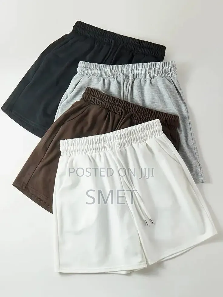 Premium Unisex Casual Shorts – Soft Cotton Fleece Shorts