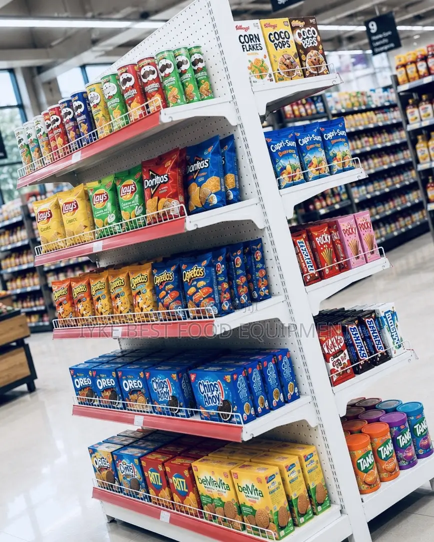 Double Side Supermarket Shelves