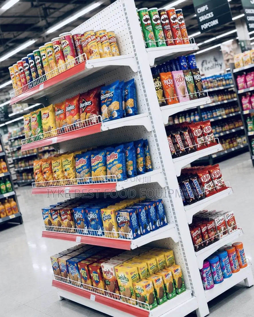 Double Side Supermarket Shelves