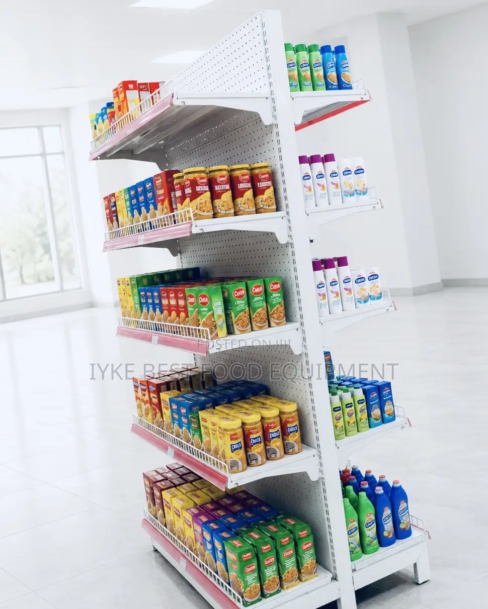 Double Side Supermarket Shelves