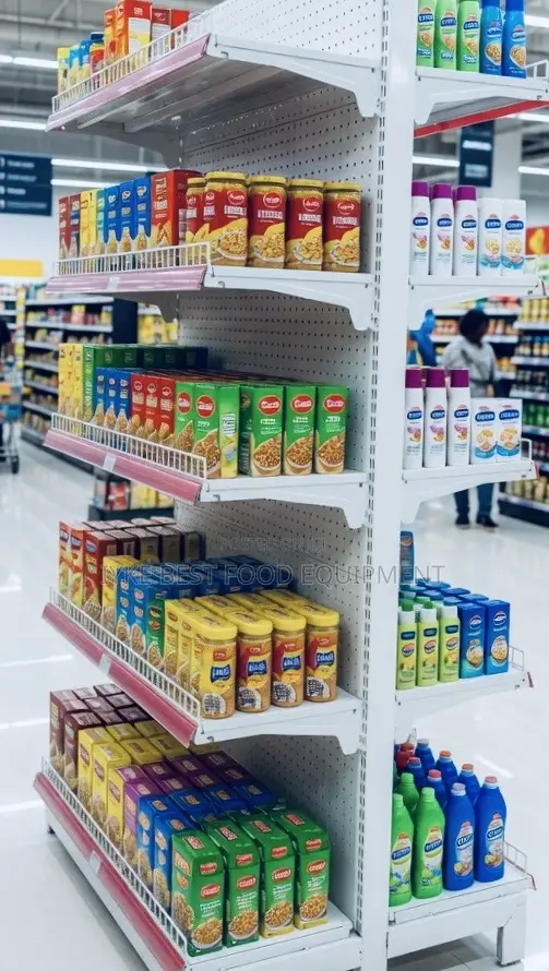 Double Side Supermarket Shelves