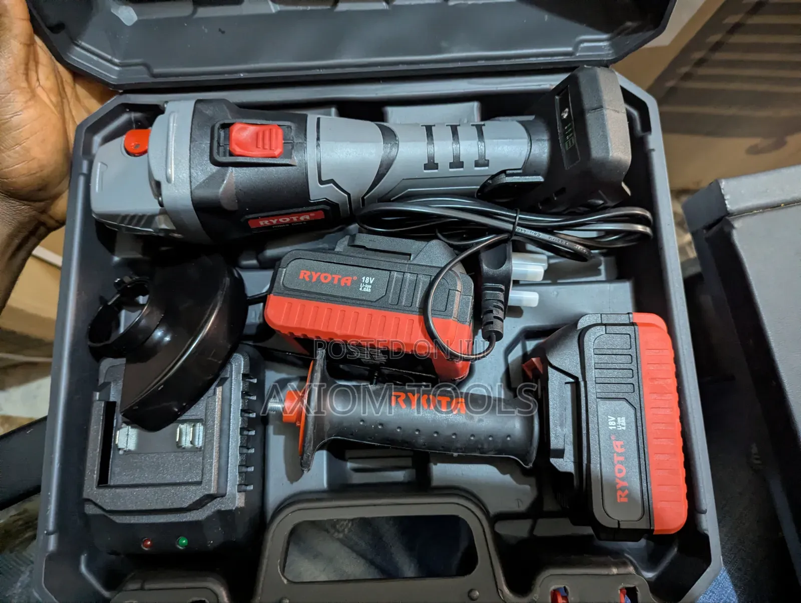 Cordless Angle Grinder