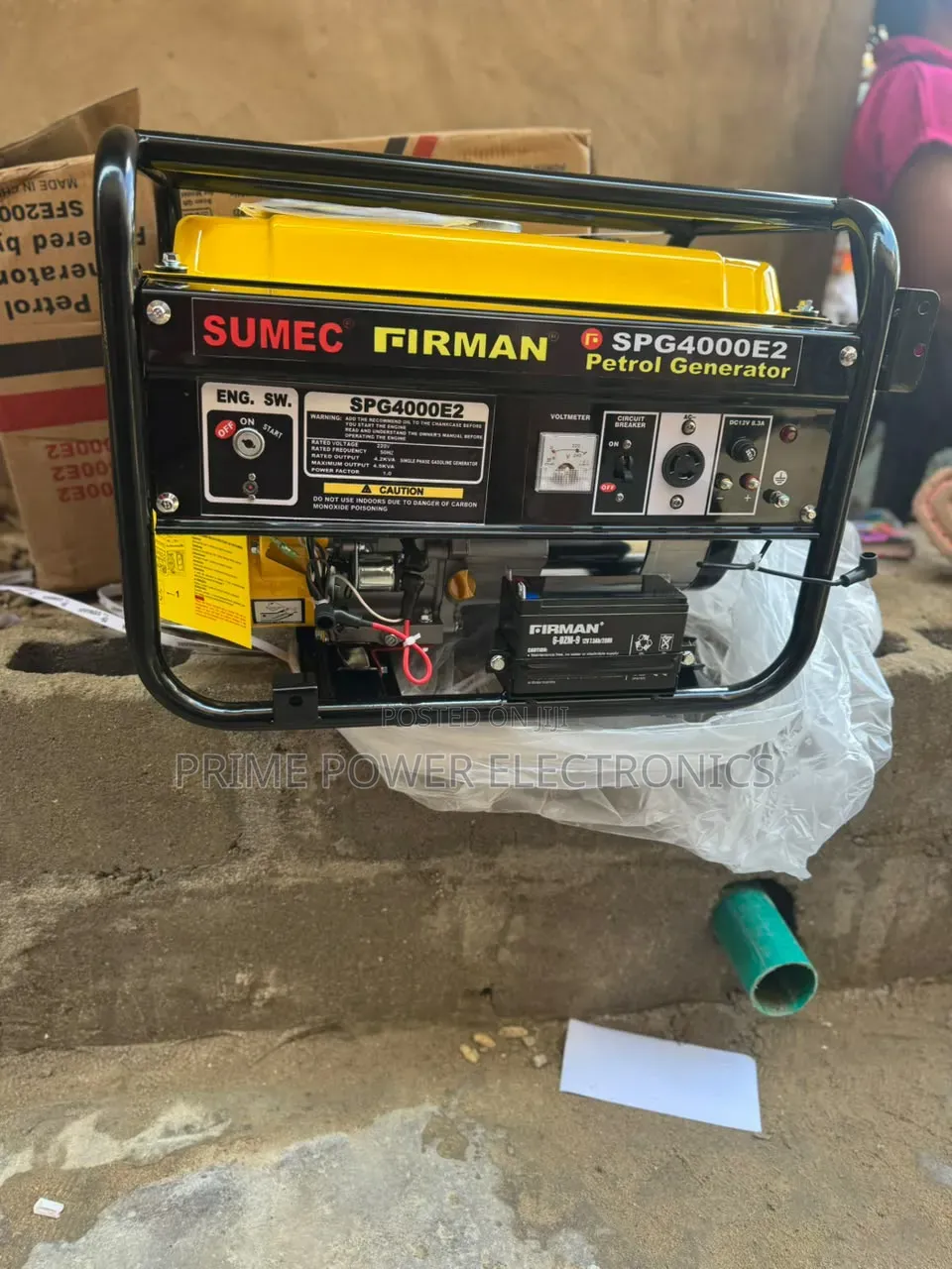 4.5kVA Sumec Firman Petrol Generator – 100% Copper Coil