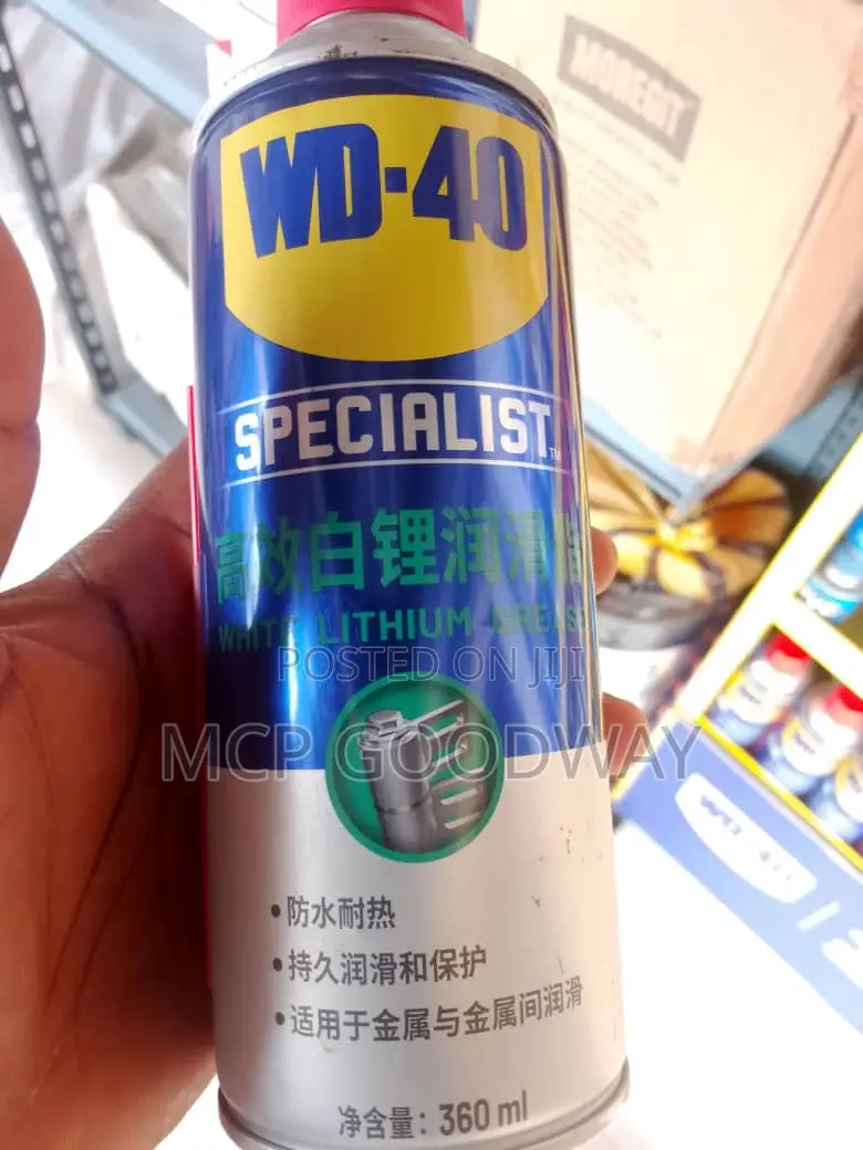 White Lithium Grease Spray
